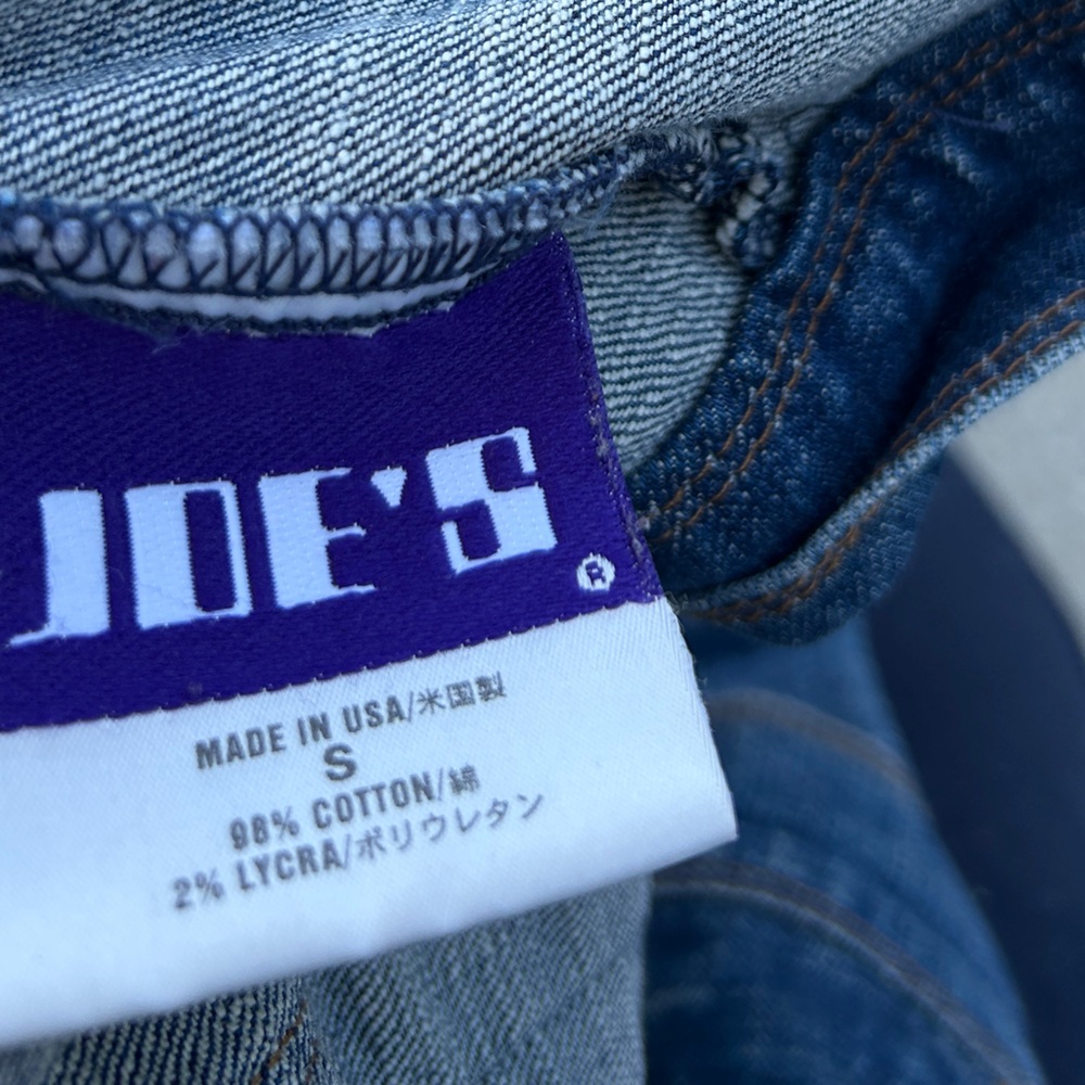 Joes Classic Blue Denim Jacket Women Size Small - Picture 6 of 11